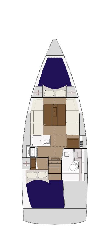 Noleggio a Punat – Dufour Dufour 310 su SamBoat