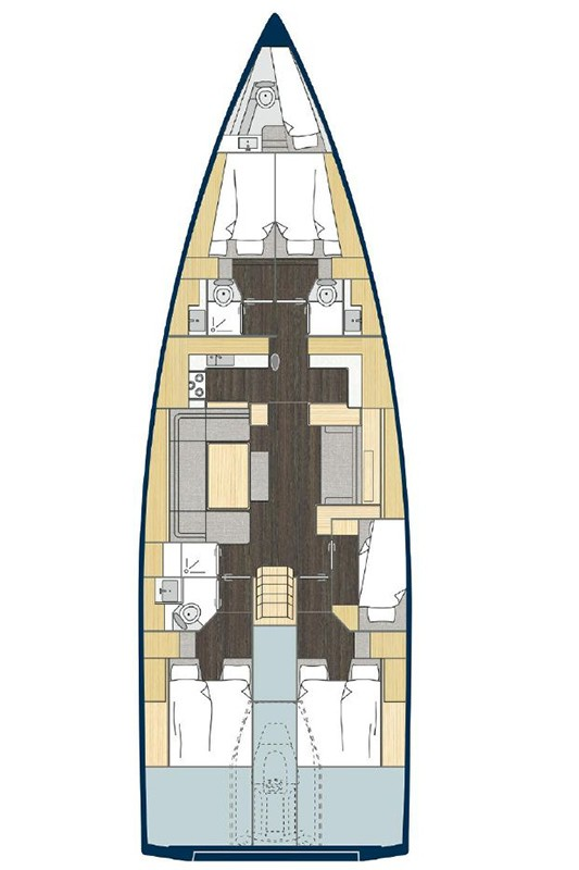 Noleggio Barca a vela a Spalato – Bavaria Bavaria C57