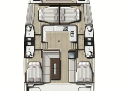 Noleggio barche Pirovac economico Bali Catspace Voile