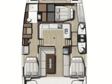 Noleggio Catamarano Bali con patente nautica