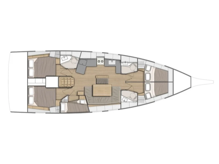Bénéteau Oceanis 46.1 da affittare a  Olbia