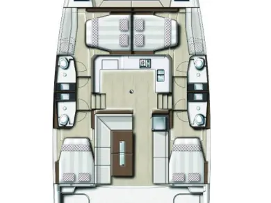Noleggio barche Zaravecchia (Biograd) economico Bali Catspace Voile