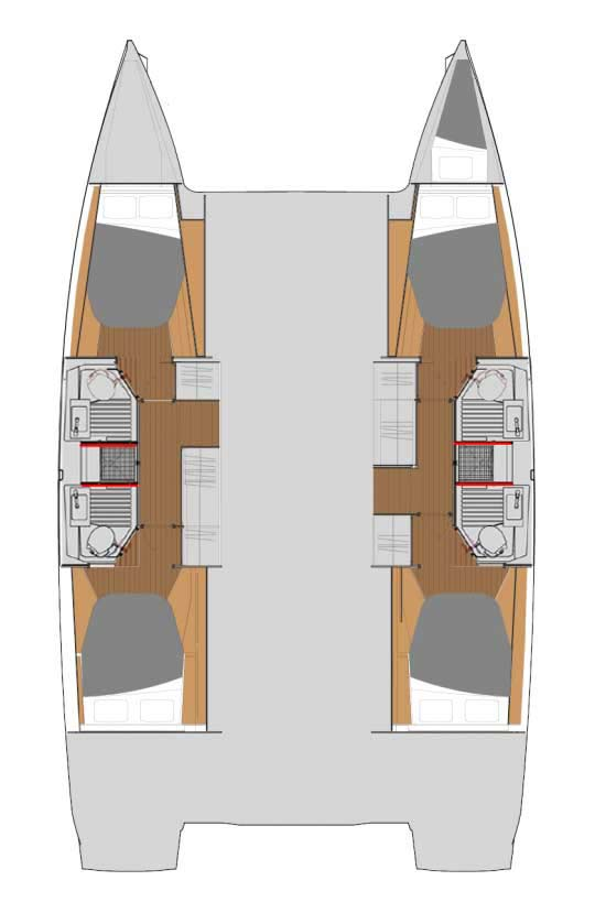 Noleggio a Lefkáda – Fountaine Pajot Astrea 42 su SamBoat