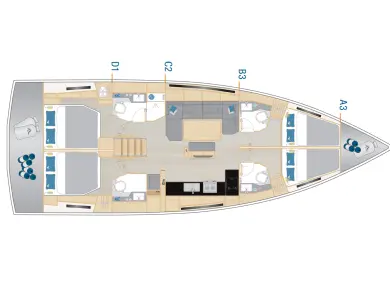 Noleggio a Seget Donji – Hanse Hanse 460 su SamBoat