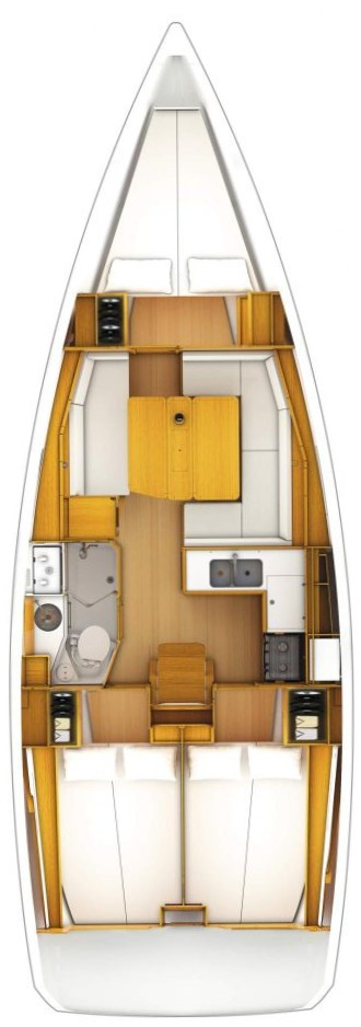 Noleggio barche Gouviá economico Sun Odyssey 389