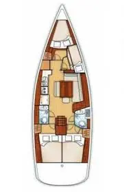 Noleggio Barca a vela Bénéteau con patente nautica
