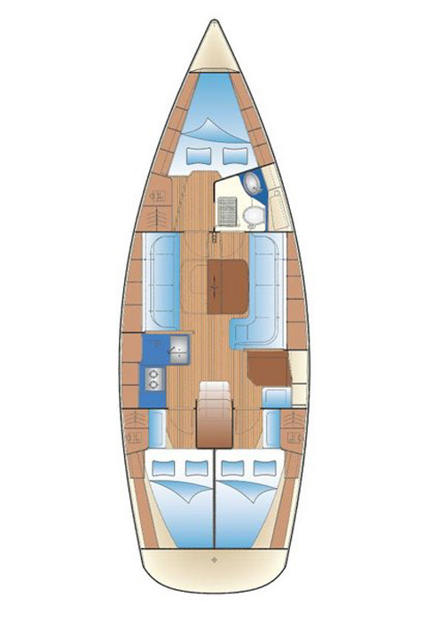 Noleggio Barca a vela Bavaria con patente nautica