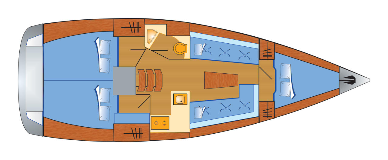 Bavaria Cruiser 34 da affittare a  Flensburg