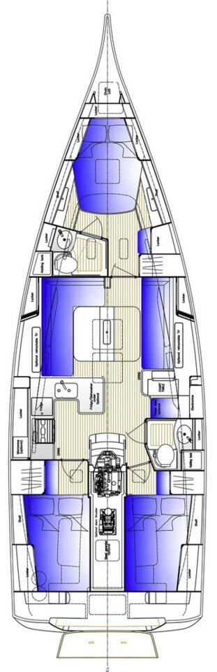 Noleggio Barca a vela Hallberg-Rassy con patente nautica