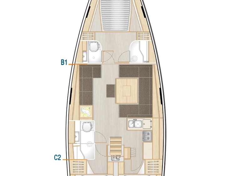 Noleggio a Heiligenhafen – Hanse Hanse 458 su SamBoat