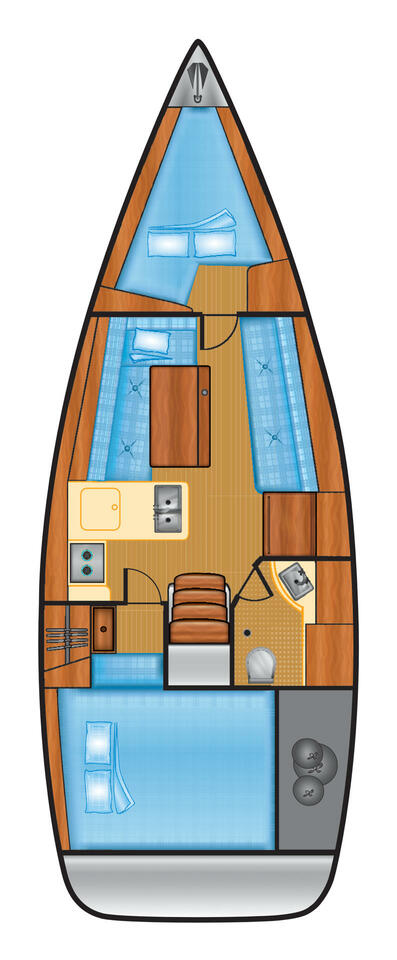 Noleggio Barca a vela a Flensburg – Bénéteau Oceanis 31