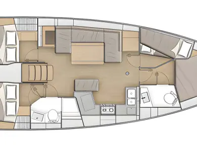 Noleggio barche Bénéteau Oceanis 40.1 a Palma de Maiorca su Samboat