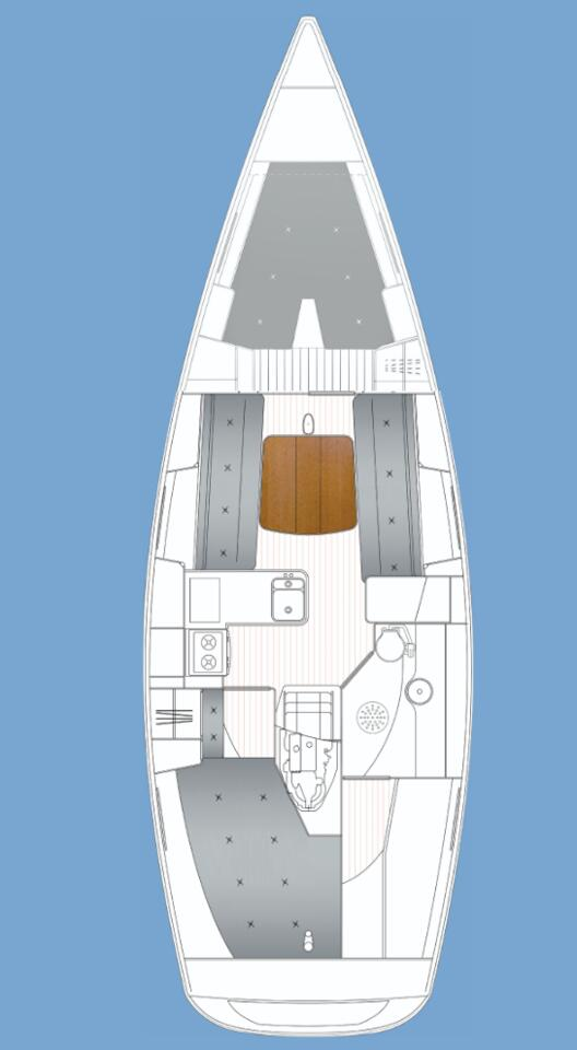 Noleggio barche Heiligenhafen economico Saare 38.2