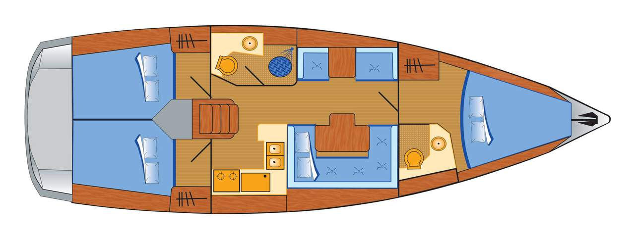 Noleggio Barca a vela a Barth – Jeanneau Sun Odyssey 409