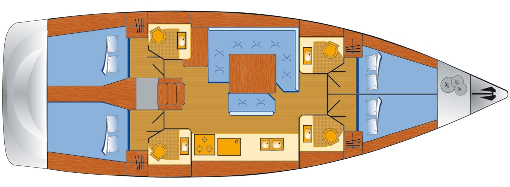 Noleggio a Palma de Maiorca – Jeanneau Sun Odyssey 479 su SamBoat