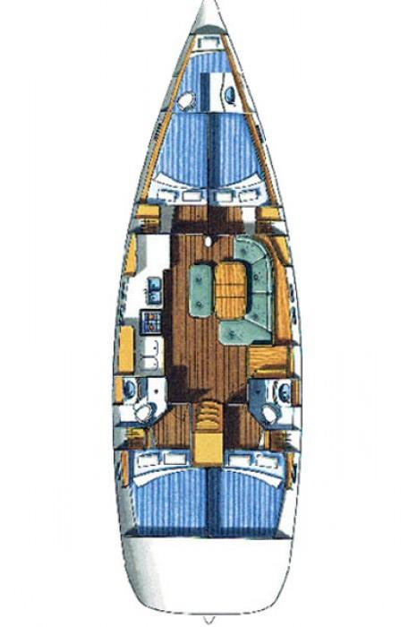 Noleggio Barca a vela Bénéteau con patente nautica