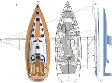 Noleggio Barca a vela a Lefkáda – Bavaria Cruiser 46