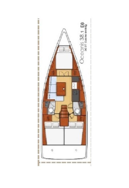 Noleggiare una Bénéteau Oceanis 38.1 a Lefkáda