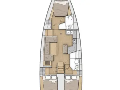 Noleggio barche Lefkáda economico Oceanis 40.1