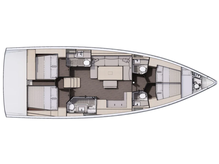 Noleggio Barca a vela a Lefkáda – Dufour Dufour 470