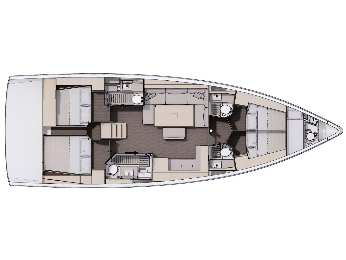 Noleggio Barca a vela a Lefkáda – Dufour Dufour 470