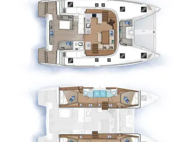 Noleggio barche Álimos economico Lagoon 46