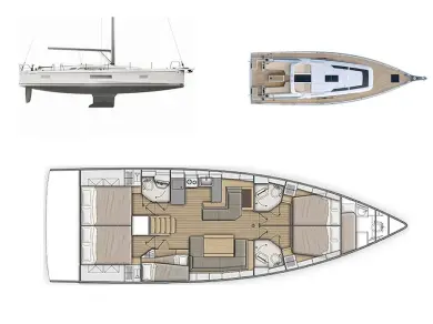 Noleggio Barca a vela Bénéteau con patente nautica