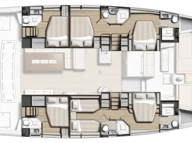 Noleggio Catamarano con o senza skipper Bali a Parham Town