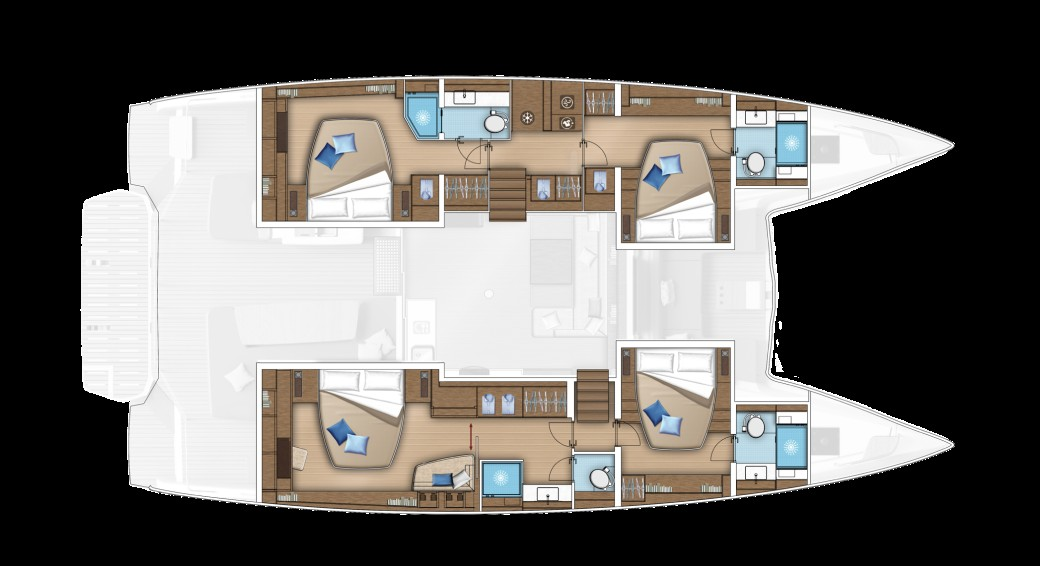 Noleggio a Parham Town – Lagoon Lagoon 55 su SamBoat