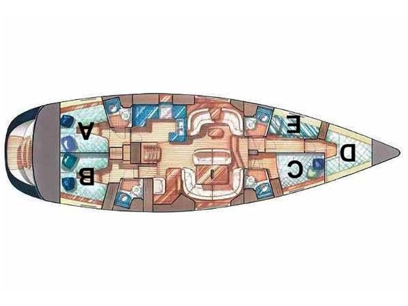Jeanneau Sun Odyssey 54 DS da affittare a  Gouviá