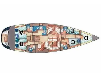 Jeanneau Sun Odyssey 54 DS da affittare a  Gouviá