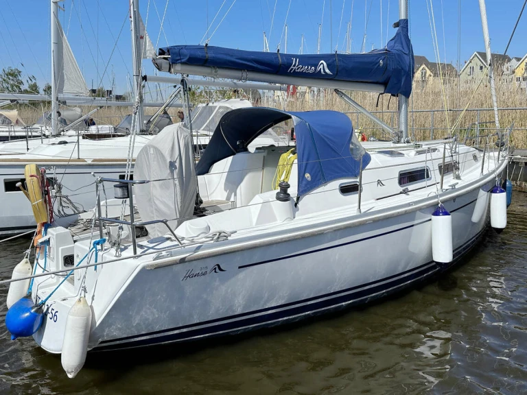 Noleggio Barca a vela Hanse con patente nautica