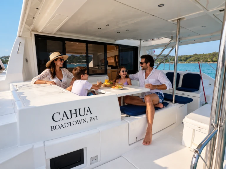 Noleggio Catamarano Custom Made con patente nautica