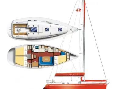 Poncin Yachts Harmony 38 da affittare a  Las Galletas