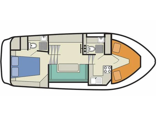 Le Boat Countess da affittare a  Saint-Gilles du Gard