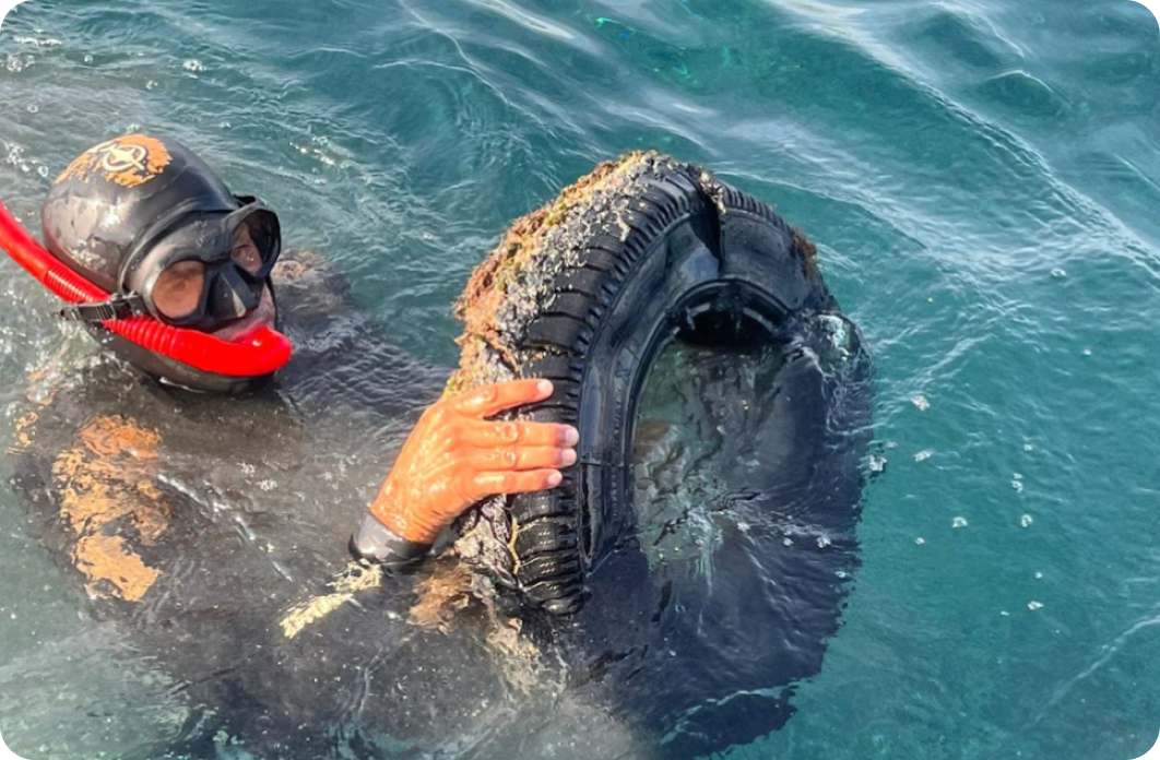 Azione contro l'inquinamento marino